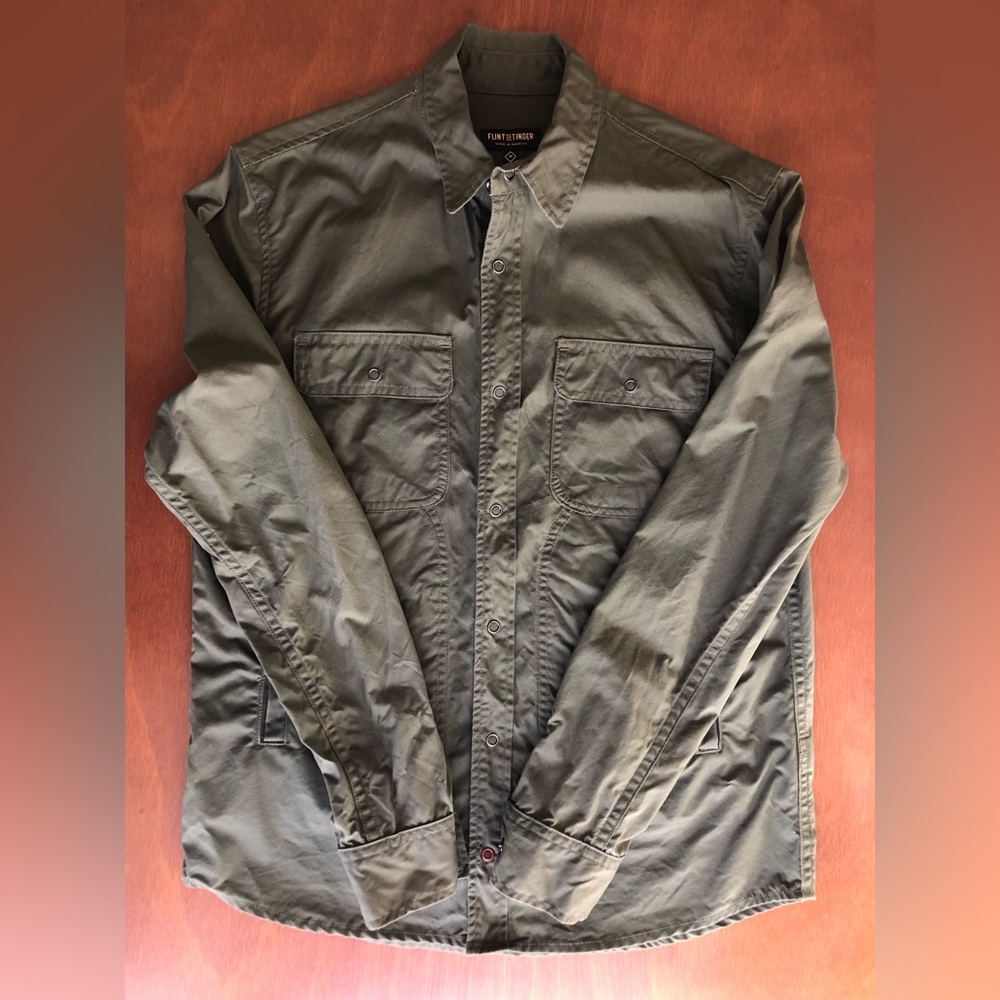 Flint and Tinder Military Shirt Jacket